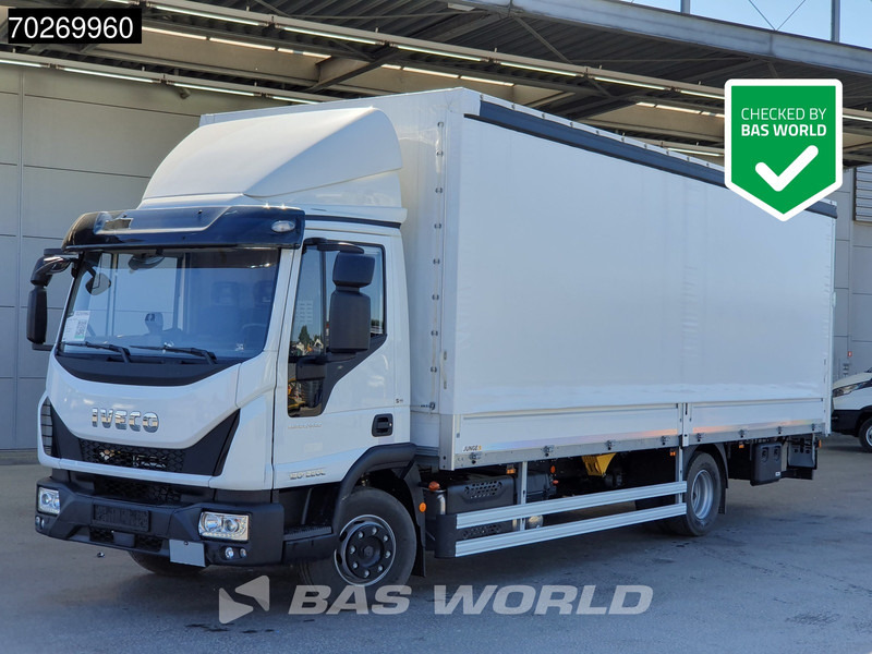 Camião de lona novo Iveco Eurocargo 120LE220 4X2 12T Automatic Ladebordwand Junge Euro 6: foto 1
