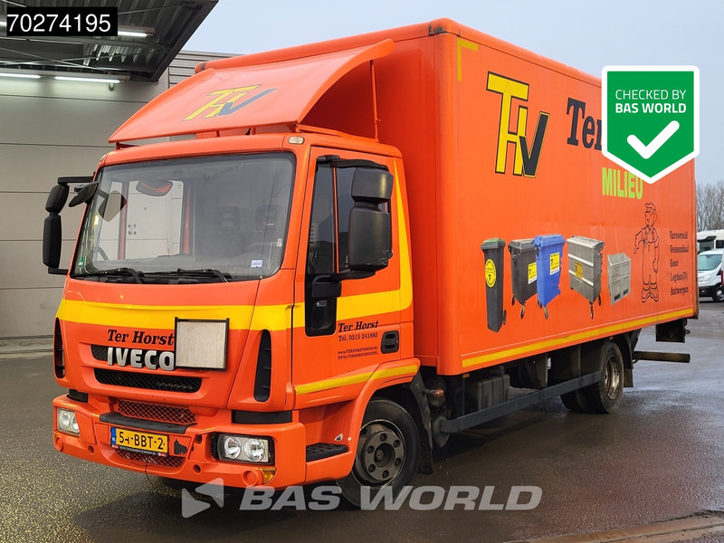 Iveco Eurocargo 75E180 4X2 8tonner NL-Truck Manual Ladebordwand Euro 5 - Camião furgão: foto 1 Iveco Eurocargo 75E180 4X2 8tonner NL-Truck Manual Ladebordwand Euro 5 - Camião furgão: foto 1