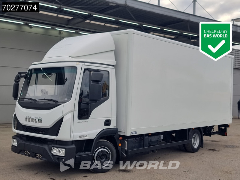 Iveco Eurocargo 75E190 4X2 Ladebordwand Euro 6 - Camião furgão: foto 1 Iveco Eurocargo 75E190 4X2 Ladebordwand Euro 6 - Camião furgão: foto 1