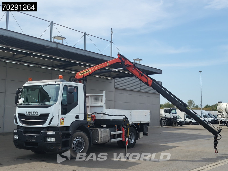 Iveco Stralis 310 4X2 Palfinger PK12002 EH Kran Crane Rotator Automatic Full Steel Euro 6 - Camião de caixa aberta/ Plataforma, Camião grua: foto 5 Iveco Stralis 310 4X2 Palfinger PK12002 EH Kran Crane Rotator Automatic Full Steel Euro 6 - Camião de caixa aberta/ Plataforma, Camião grua: foto 5