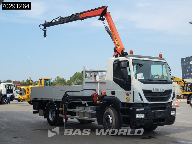 Iveco Stralis 310 4X2 Palfinger PK12002 EH Kran Crane Rotator Automatic Full Steel Euro 6 - Camião de caixa aberta/ Plataforma, Camião grua: foto 3 Iveco Stralis 310 4X2 Palfinger PK12002 EH Kran Crane Rotator Automatic Full Steel Euro 6 - Camião de caixa aberta/ Plataforma, Camião grua: foto 3