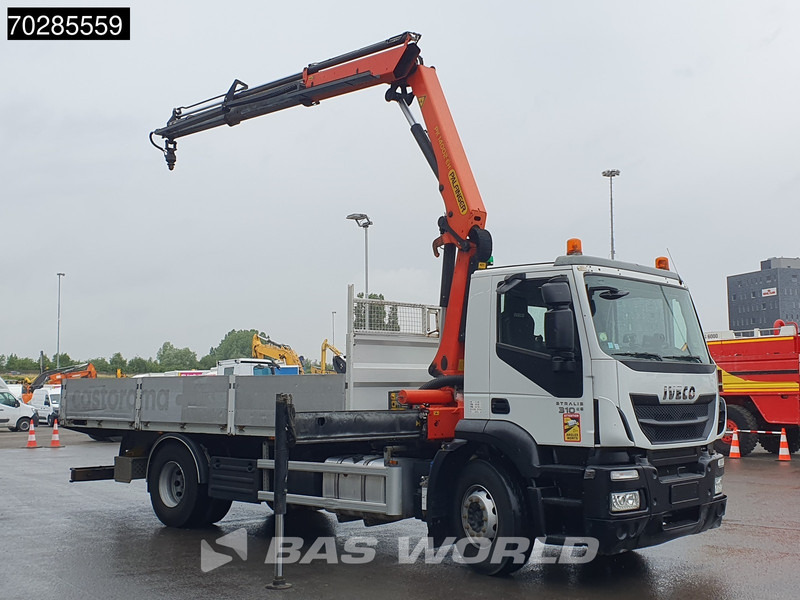Iveco Stralis 310 4X2 Palfinger PK14.002 EH Remote Crane Kran Euro 6 - Camião de caixa aberta/ Plataforma, Camião grua: foto 3 Iveco Stralis 310 4X2 Palfinger PK14.002 EH Remote Crane Kran Euro 6 - Camião de caixa aberta/ Plataforma, Camião grua: foto 3