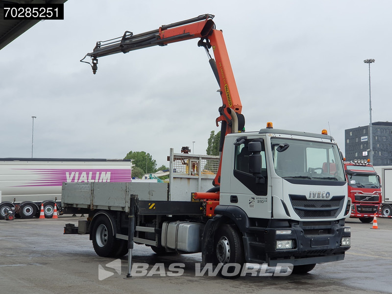 Iveco Stralis 310 4X2 Palfinger PK14002EH kran Crane Steelsuspension Automatic Euro 6 - Camião de caixa aberta/ Plataforma, Camião grua: foto 3 Iveco Stralis 310 4X2 Palfinger PK14002EH kran Crane Steelsuspension Automatic Euro 6 - Camião de caixa aberta/ Plataforma, Camião grua: foto 3