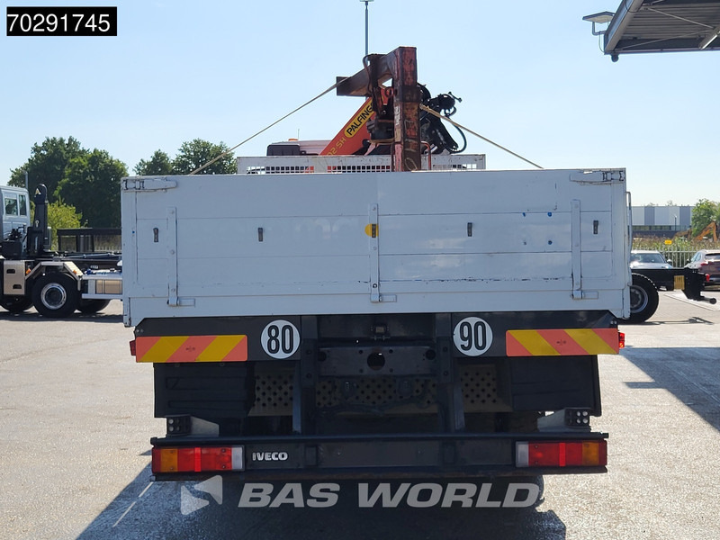 Camião de caixa aberta/ Plataforma, Camião grua Iveco Stralis 310 4X2 Palfinger PK14502-SH Kran Crane Rotator Steel suspension Euro 6: foto 14