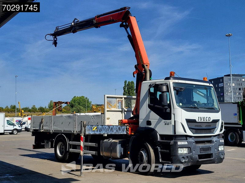 Iveco Stralis 310 4X2 Palfinger PK14502-SH Kran Crane Rotator Steel suspension Euro 6 - Camião de caixa aberta/ Plataforma, Camião grua: foto 3 Iveco Stralis 310 4X2 Palfinger PK14502-SH Kran Crane Rotator Steel suspension Euro 6 - Camião de caixa aberta/ Plataforma, Camião grua: foto 3