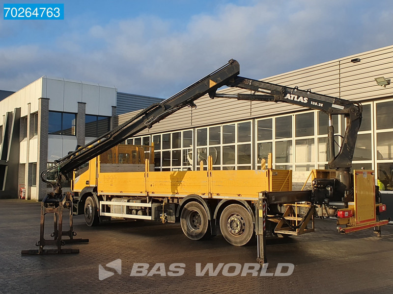 Iveco Stralis 310 6X2 RHD! Atlas 135.2VE-A11 Crane Lift-Lenkachse ACC Euro 6 - Camião de caixa aberta/ Plataforma, Camião grua: foto 5 Iveco Stralis 310 6X2 RHD! Atlas 135.2VE-A11 Crane Lift-Lenkachse ACC Euro 6 - Camião de caixa aberta/ Plataforma, Camião grua: foto 5