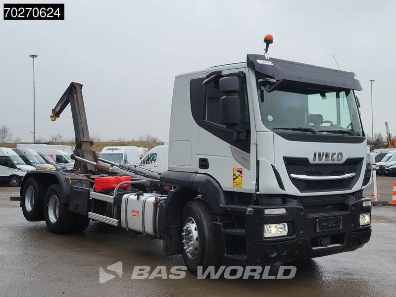 Iveco Stralis 460 6X2 20tons Marrel hooklift Lift Axle ACC Euro 6 - Camião polibenne: foto 3 Iveco Stralis 460 6X2 20tons Marrel hooklift Lift Axle ACC Euro 6 - Camião polibenne: foto 3