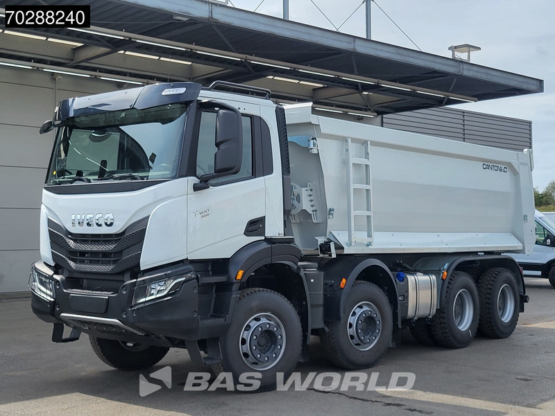 Camião basculante novo Iveco T-WAY 450 8X4 New! 20m3 Cantoni Tipper Steelsuspension Big-Axle Automatic Euro 6: foto 9
