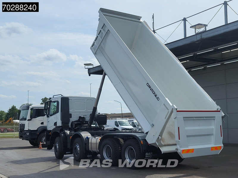 Iveco T-WAY 450 8X4 New! 20m3 Cantoni Tipper Steelsuspension Big-Axle Automatic Euro 6 - Camião basculante: foto 3 Iveco T-WAY 450 8X4 New! 20m3 Cantoni Tipper Steelsuspension Big-Axle Automatic Euro 6 - Camião basculante: foto 3