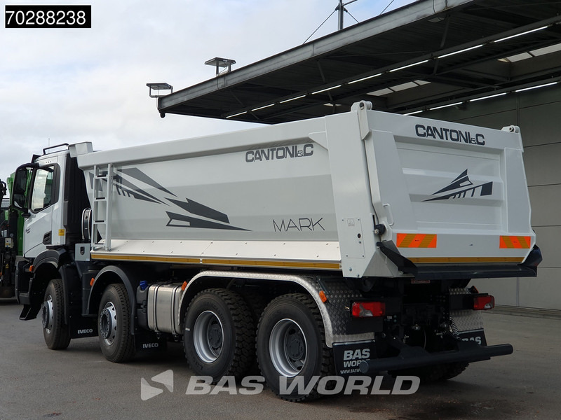 Camião basculante novo Iveco T-Way 450 8X4 New! 20m3 Cantoni Tipper Steelsuspension Big-Axle Euro 6: foto 6