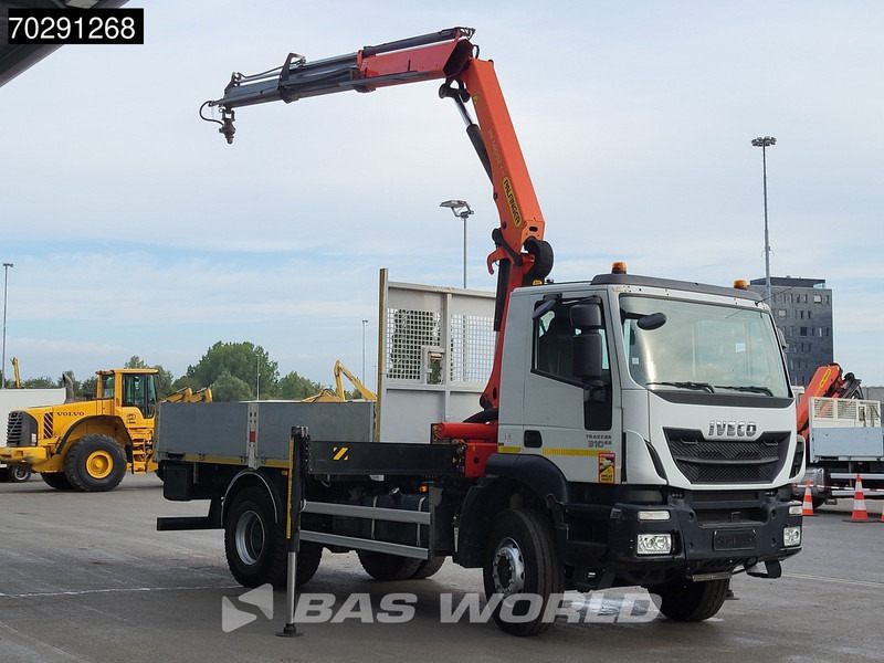 Iveco Trakker 310 4X2 Palfinger PK14002 EH Crane Kran Rotator Steelsuspension Big-Axle Manual Euro 6 - Camião de caixa aberta/ Plataforma, Camião grua: foto 3 Iveco Trakker 310 4X2 Palfinger PK14002 EH Crane Kran Rotator Steelsuspension Big-Axle Manual Euro 6 - Camião de caixa aberta/ Plataforma, Camião grua: foto 3
