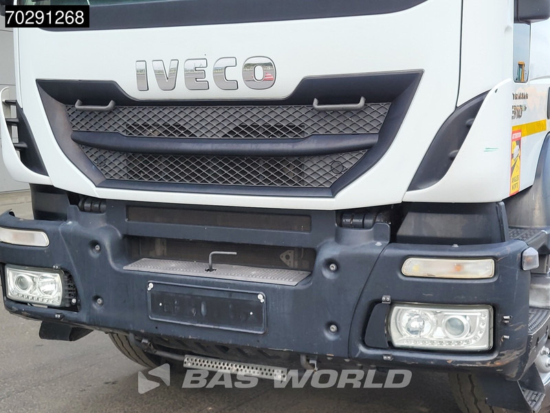 Camião de caixa aberta/ Plataforma, Camião grua Iveco Trakker 310 4X2 Palfinger PK14002 EH Crane Kran Rotator Steelsuspension Big-Axle Manual Euro 6: foto 19