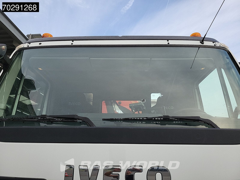 Camião de caixa aberta/ Plataforma, Camião grua Iveco Trakker 310 4X2 Palfinger PK14002 EH Crane Kran Rotator Steelsuspension Big-Axle Manual Euro 6: foto 20