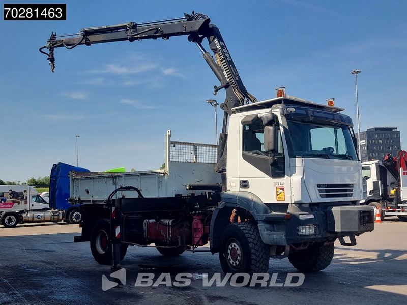 Iveco Trakker 310 4X4 Atlas 145.2-A2 Kran Crane 4x4 Big axle 6m3 3 sided tipper Euro 4 - Camião basculante, Camião grua: foto 3 Iveco Trakker 310 4X4 Atlas 145.2-A2 Kran Crane 4x4 Big axle 6m3 3 sided tipper Euro 4 - Camião basculante, Camião grua: foto 3