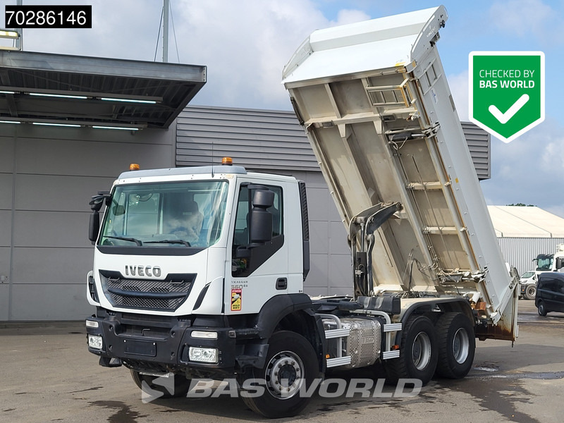 Iveco Trakker 360 6X4 10m3 2-Sided Tipper Steelsuspension Big-Axle Automatic Euro 6 - Camião basculante: foto 1 Iveco Trakker 360 6X4 10m3 2-Sided Tipper Steelsuspension Big-Axle Automatic Euro 6 - Camião basculante: foto 1