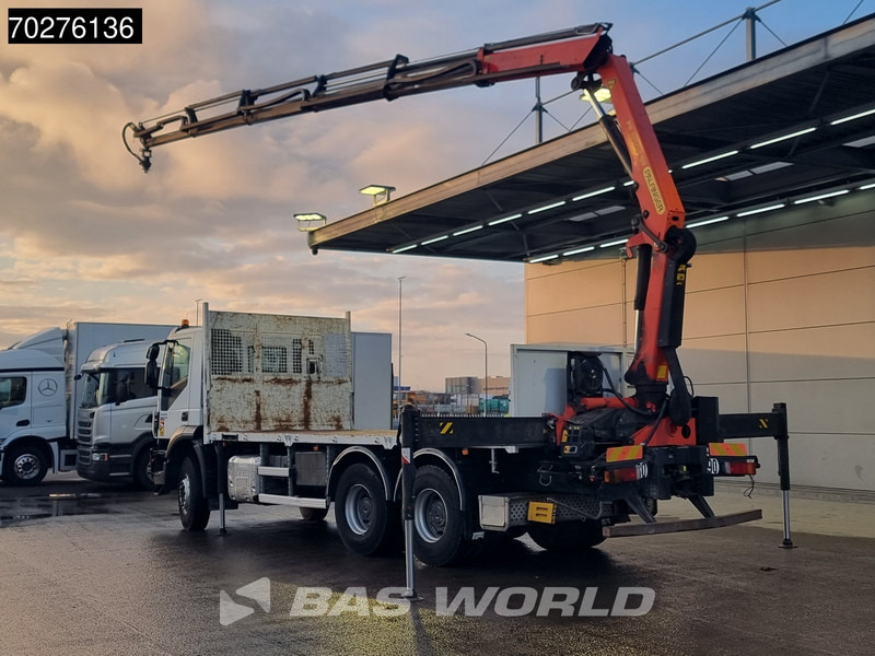 Iveco Trakker 360 6X4 Palfinger PK 18502 SH D Kran Crane Big axle Euro 6 - Camião de caixa aberta/ Plataforma, Camião grua: foto 2 Iveco Trakker 360 6X4 Palfinger PK 18502 SH D Kran Crane Big axle Euro 6 - Camião de caixa aberta/ Plataforma, Camião grua: foto 2