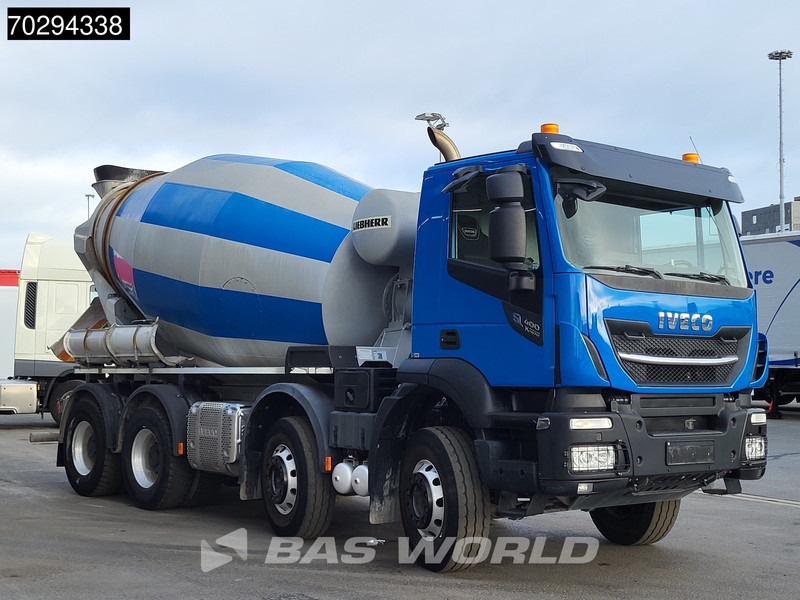 Iveco X-Way 400 X-Way 8X4 Liebherr 9m3 Big-Axle Steelsuspension Euro 6 - Camião betoneira: foto 3 Iveco X-Way 400 X-Way 8X4 Liebherr 9m3 Big-Axle Steelsuspension Euro 6 - Camião betoneira: foto 3