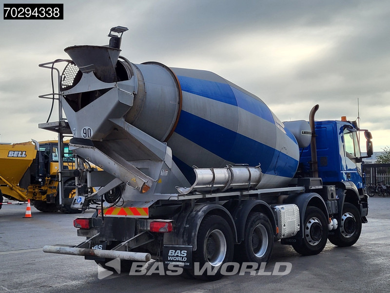 Iveco X-Way 400 X-Way 8X4 Liebherr 9m3 Big-Axle Steelsuspension Euro 6 - Camião betoneira: foto 5 Iveco X-Way 400 X-Way 8X4 Liebherr 9m3 Big-Axle Steelsuspension Euro 6 - Camião betoneira: foto 5