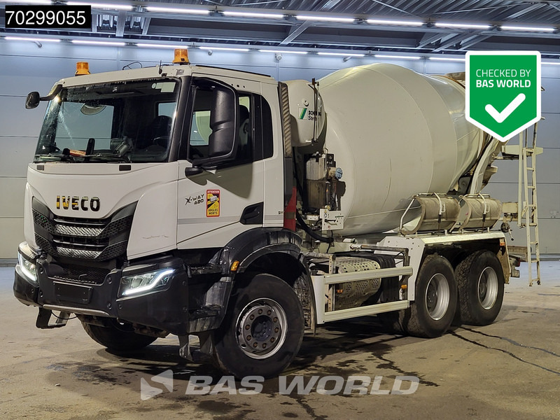 Iveco X-Way 420 6X4 7m3 Stetter Mixer Automatic Retarder Steelsuspension Euro 6 - Camião betoneira: foto 1 Iveco X-Way 420 6X4 7m3 Stetter Mixer Automatic Retarder Steelsuspension Euro 6 - Camião betoneira: foto 1