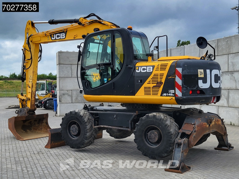 JCB JS145W BLADE + OUTRIGGERS - Escavadeira de rodas: foto 3 JCB JS145W BLADE + OUTRIGGERS - Escavadeira de rodas: foto 3