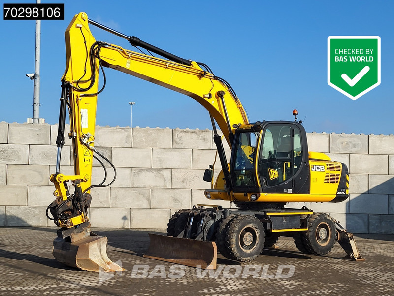 JCB JS175 WT4i Tiltrotator - 3 Buckets - Escavadeira de rodas: foto 1 JCB JS175 WT4i Tiltrotator - 3 Buckets - Escavadeira de rodas: foto 1
