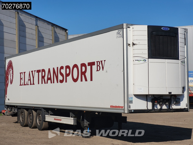 Kässbohrer Carrier Vector 1550 Tailgate TÜV 06/25 Liftachse LBW BPW - Semi-reboque frigorífico: foto 2 Kässbohrer Carrier Vector 1550 Tailgate TÜV 06/25 Liftachse LBW BPW - Semi-reboque frigorífico: foto 2