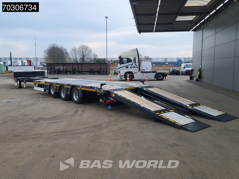 Kässbohrer LB3E NEW Steering+Lift Axle Extendable Ramps - Semi-reboque baixa: foto 3 Kässbohrer LB3E NEW Steering+Lift Axle Extendable Ramps - Semi-reboque baixa: foto 3