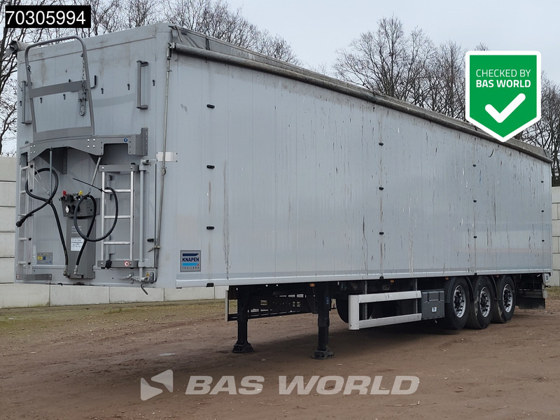 Knapen K100 92m3 Lifting Axle 10mm - Semi-reboque piso móvel: foto 1 Knapen K100 92m3 Lifting Axle 10mm - Semi-reboque piso móvel: foto 1