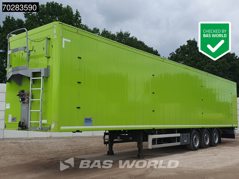 Knapen k200 3 axles LANG-LKW 10mm Lift Axle - Semi-reboque piso móvel: foto 1 Knapen k200 3 axles LANG-LKW 10mm Lift Axle - Semi-reboque piso móvel: foto 1