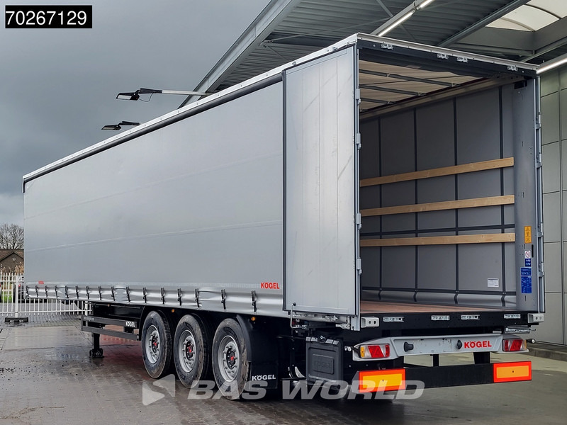 Semi-reboque de lona novo Kögel S24-1 3 axles HARDWOOD NEW SAF Liftachse Edscha: foto 8