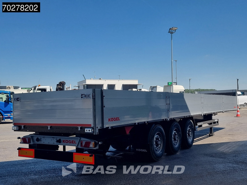 Semi-reboque plataforma/ Caixa aberta novo Kögel S24-1 NEW Liftachse Bordwände: foto 5