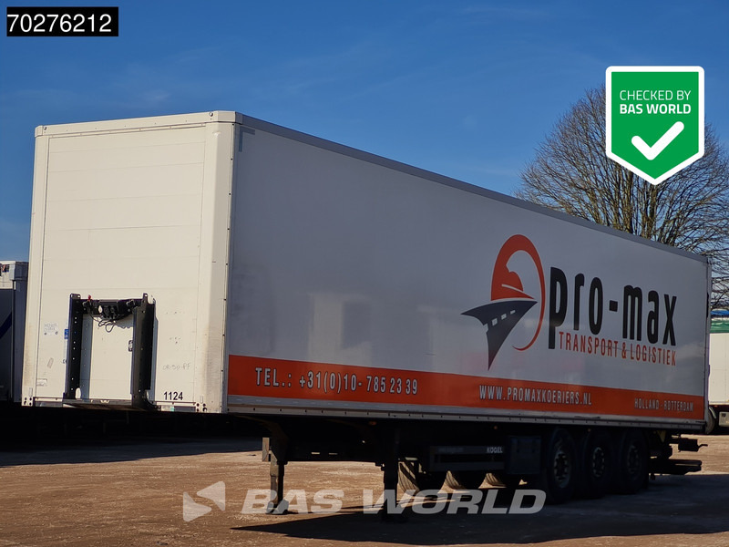 Kögel S24-3 NL-Trailer TÜV 11/25 Tailgate Lift Axle LBW - Semi-reboque furgão: foto 1 Kögel S24-3 NL-Trailer TÜV 11/25 Tailgate Lift Axle LBW - Semi-reboque furgão: foto 1