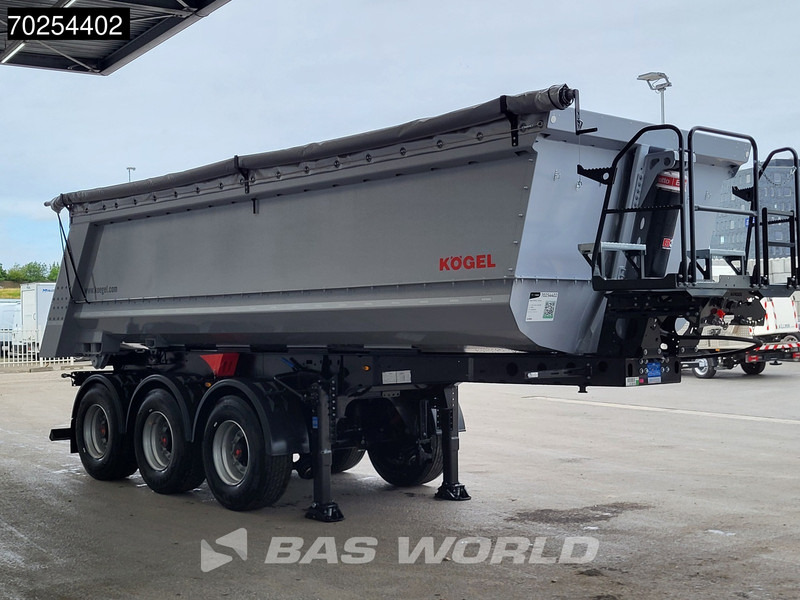 Semi-reboque basculante novo Kögel SKM24 3 axles NEW Direkt verfügbar Liftachse 26m3: foto 5