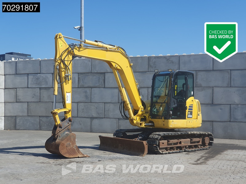 Komatsu PC80 MR-5 A/C - Mini escavadeira: foto 1 Komatsu PC80 MR-5 A/C - Mini escavadeira: foto 1