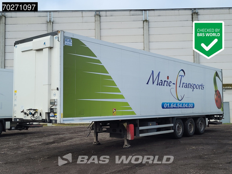 Krone Blueeze 3 axles Tailgate Liftachse Ladebordwand - Semi-reboque frigorífico: foto 1 Krone Blueeze 3 axles Tailgate Liftachse Ladebordwand - Semi-reboque frigorífico: foto 1