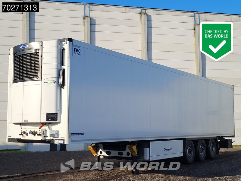 Krone Carrier Vector 1550 3 axles Liftachse Palettenkasten - Semi-reboque frigorífico: foto 1 Krone Carrier Vector 1550 3 axles Liftachse Palettenkasten - Semi-reboque frigorífico: foto 1