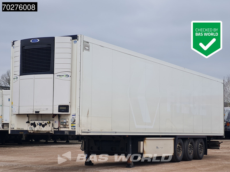Krone Carrier Vector 1550 Liftachse Blumenbreit Doppelstock Palettenkasten - Semi-reboque frigorífico: foto 1 Krone Carrier Vector 1550 Liftachse Blumenbreit Doppelstock Palettenkasten - Semi-reboque frigorífico: foto 1