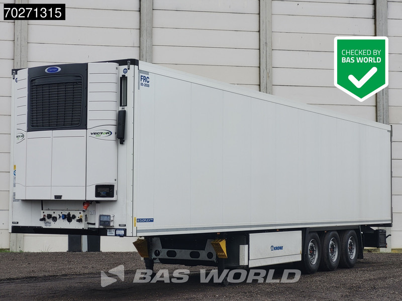 Krone Carrier Vector 1550 NEW Liftachse Palettenkasten - Semi-reboque frigorífico: foto 1 Krone Carrier Vector 1550 NEW Liftachse Palettenkasten - Semi-reboque frigorífico: foto 1