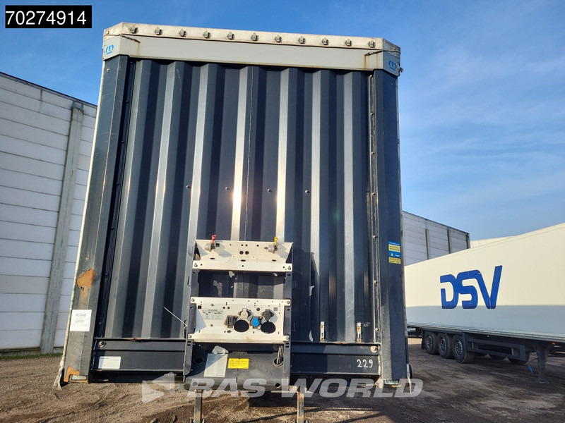 Krone SD 3 axles Forklift Lift+Lenkachse Kooiaap Palettenkasten SAF Sliding Roof - Semi-reboque de lona: foto 3 Krone SD 3 axles Forklift Lift+Lenkachse Kooiaap Palettenkasten SAF Sliding Roof - Semi-reboque de lona: foto 3