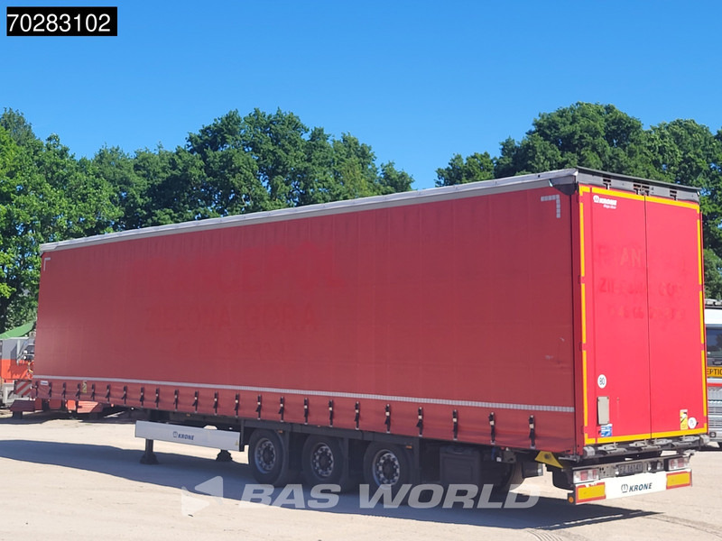 Krone SD 3 axles Liftachse Mega Hubdach - Semi-reboque de lona: foto 2 Krone SD 3 axles Liftachse Mega Hubdach - Semi-reboque de lona: foto 2
