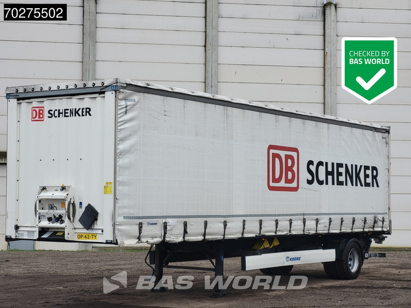 Krone SE City Tailgate Sliding Roof Anti vandalism Steering Axle - Semi-reboque de lona: foto 1 Krone SE City Tailgate Sliding Roof Anti vandalism Steering Axle - Semi-reboque de lona: foto 1