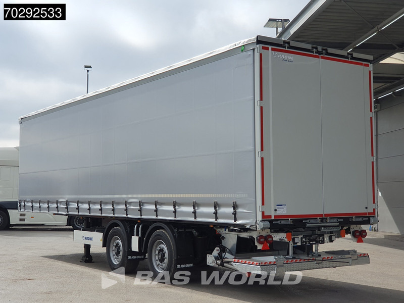 Krone SZ NEW Tailgate City Lift + Lenkachse LBW Ladebordwand - Semi-reboque de lona: foto 2 Krone SZ NEW Tailgate City Lift + Lenkachse LBW Ladebordwand - Semi-reboque de lona: foto 2