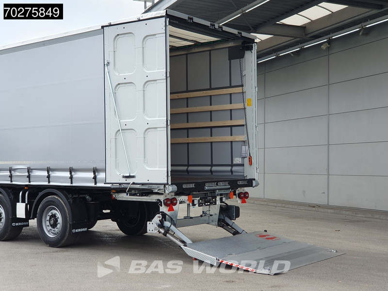 Krone SZ NEW Tailgate City Lift + Lenkachse LBW Ladebordwand - Semi-reboque de lona: foto 3 Krone SZ NEW Tailgate City Lift + Lenkachse LBW Ladebordwand - Semi-reboque de lona: foto 3