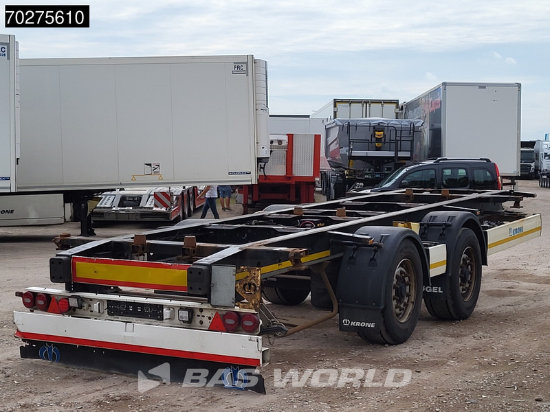 Krone ZZ20A - Reboque transportador de contêineres/ Caixa móvel: foto 5 Krone ZZ20A - Reboque transportador de contêineres/ Caixa móvel: foto 5