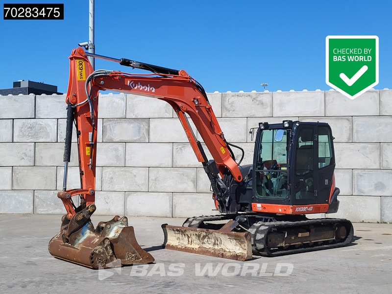 Kubota KX080-4a A/C - Mini escavadeira: foto 1 Kubota KX080-4a A/C - Mini escavadeira: foto 1