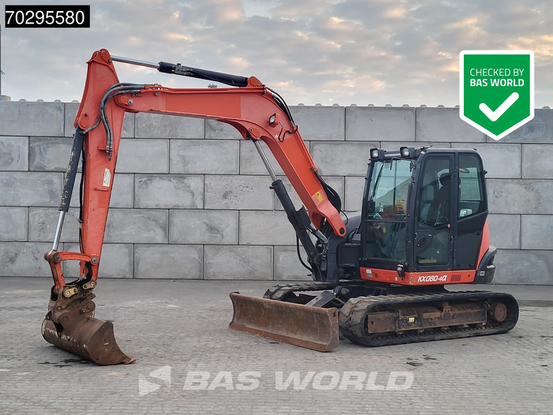 Kubota KX080-4a - Mini escavadeira: foto 1 Kubota KX080-4a - Mini escavadeira: foto 1
