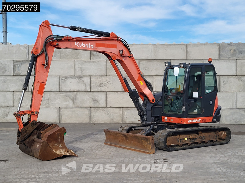 Kubota KX080-4a - Mini escavadeira: foto 2 Kubota KX080-4a - Mini escavadeira: foto 2