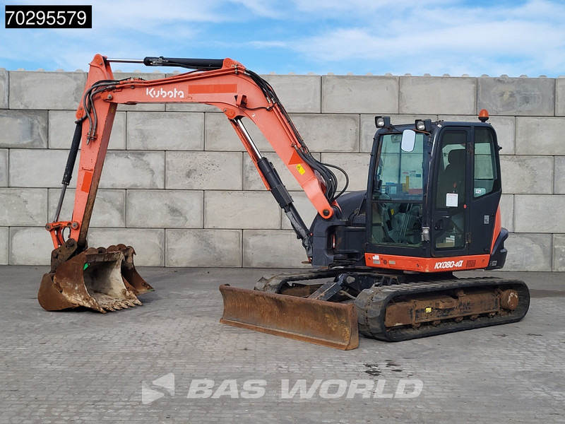 Kubota KX080-4a - Mini escavadeira: foto 3 Kubota KX080-4a - Mini escavadeira: foto 3