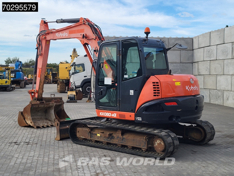 Kubota KX080-4a - Mini escavadeira: foto 5 Kubota KX080-4a - Mini escavadeira: foto 5