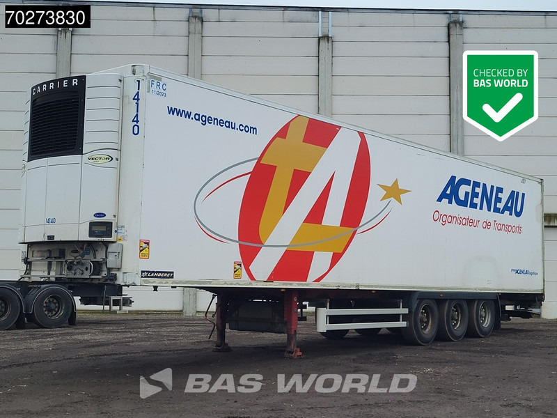 LAMBERET Carrier Vector 1850 Ladebordwande Blumenbreit Tailgate - Semi-reboque frigorífico: foto 1 LAMBERET Carrier Vector 1850 Ladebordwande Blumenbreit Tailgate - Semi-reboque frigorífico: foto 1